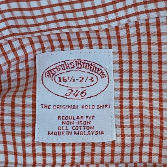 Brooks Brothers All Cotton Regular Fit button-down shirt - Picture 9 of 9